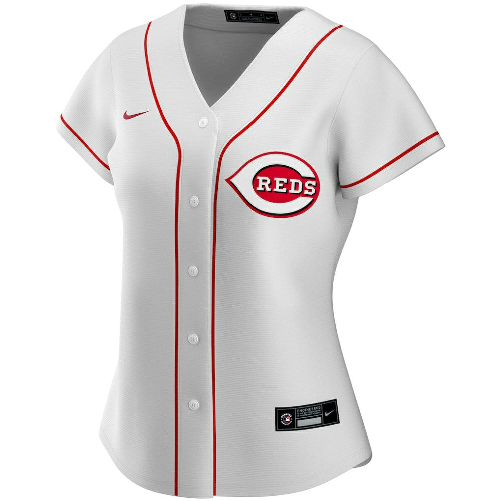 Cincinnati Reds Nike Women's Home Replica Custom Jersey - MLB Jerseys