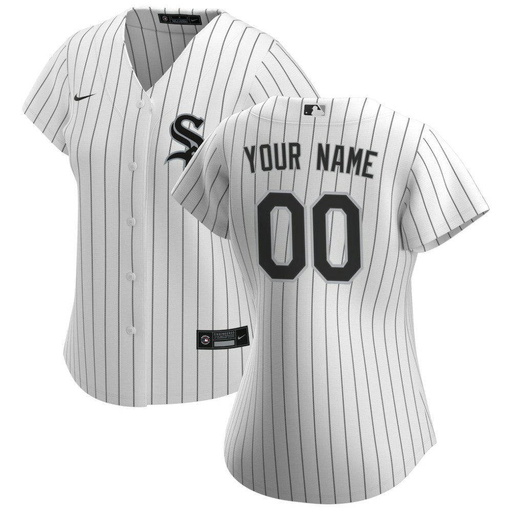 Chicago White Sox Nike Women's Home Replica Custom Jersey - MLB Jerseys