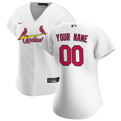 St. Louis Cardinals Nike Women's Home Replica Custom Jersey - MLB Jerseys