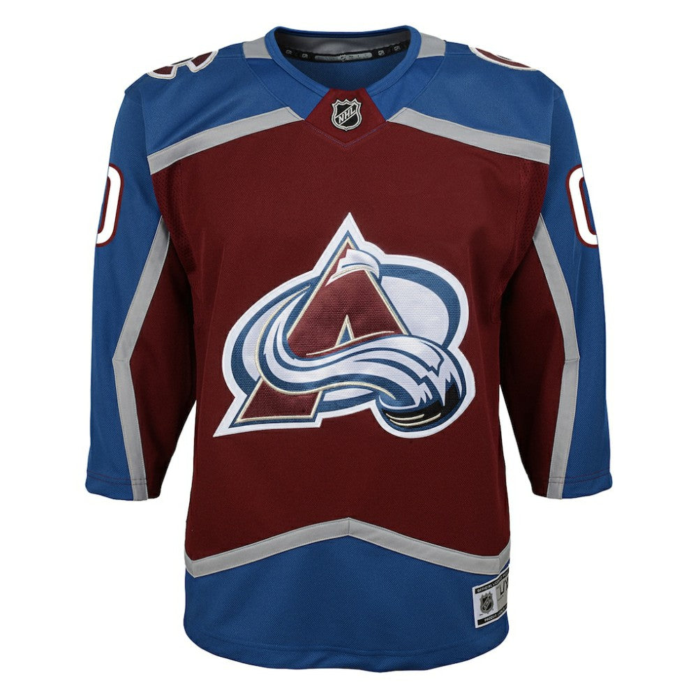 Colorado Avalanche Youth Home Premier Custom Jersey -  NHL Jerseys