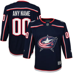 Columbus Blue Jackets Youth Home Premier Custom Jersey -  NHL Jerseys