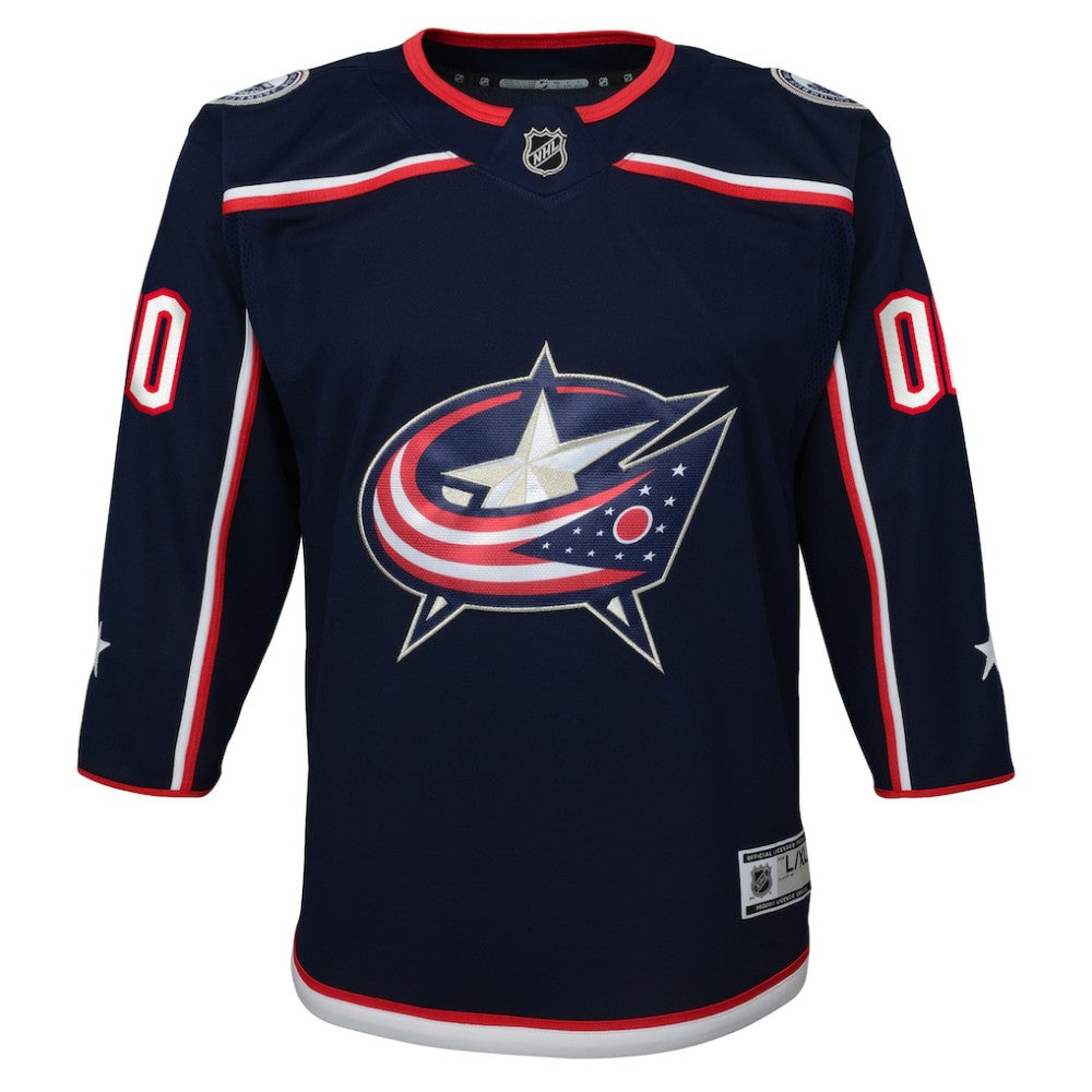 Columbus Blue Jackets Youth Home Premier Custom Jersey -  NHL Jerseys
