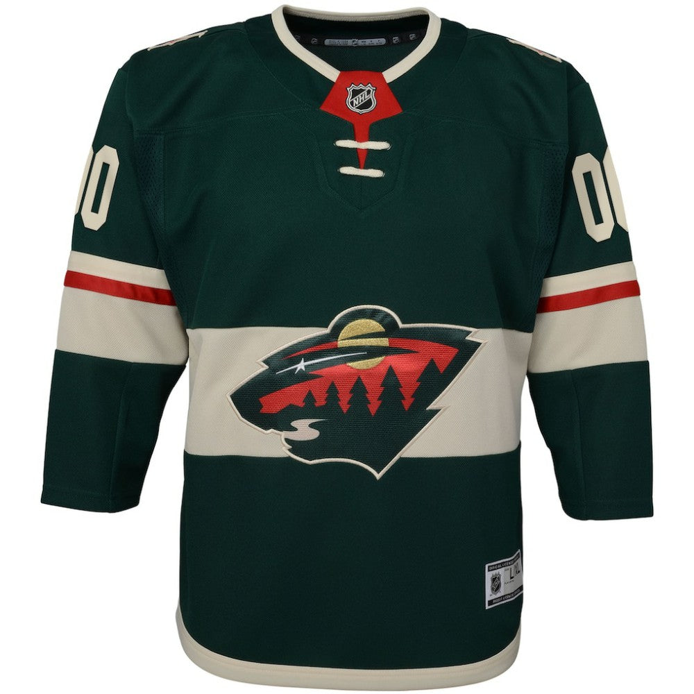 Minnesota Wild Youth Home Premier Custom Jersey -  NHL Jerseys
