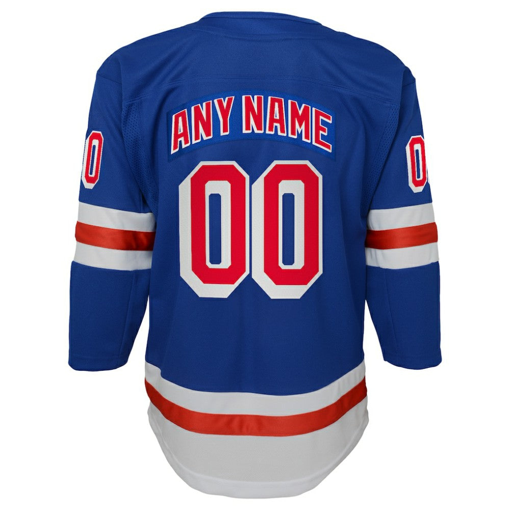New York Rangers Youth Home Premier Custom Jersey -  NHL Jerseys