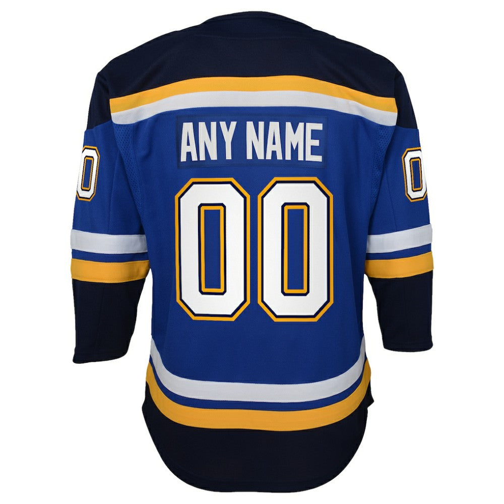 St. Louis Blues Youth Home Premier Custom Jersey -  NHL Jerseys