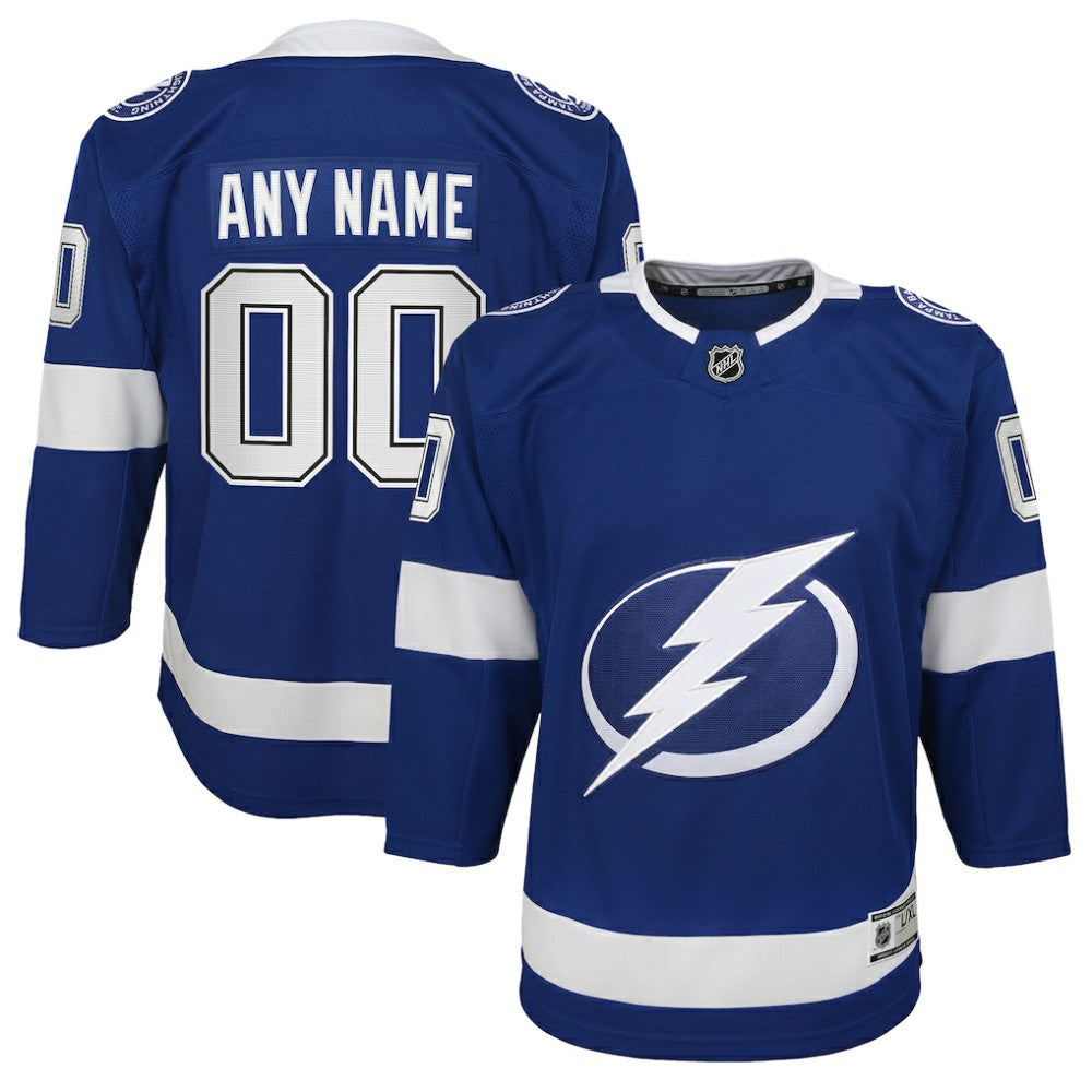 Tampa Bay Lightning Youth Home Custom Premier Jersey -  NHL Jerseys