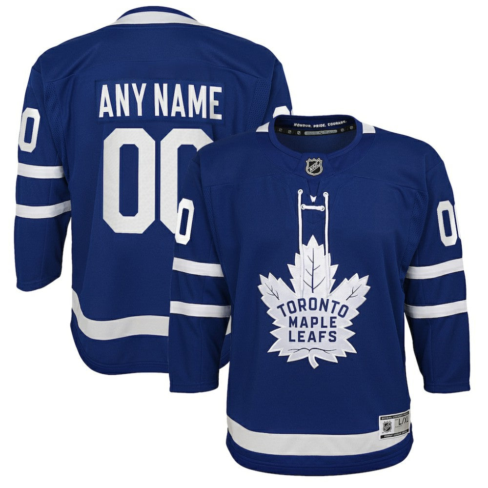 Toronto Maple Leafs Youth Home Premier Custom Jersey -  NHL Jerseys