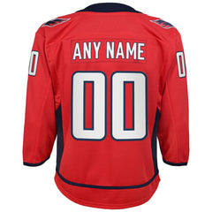 Washington Capitals Youth Home Custom Premier Jersey -  NHL Jerseys