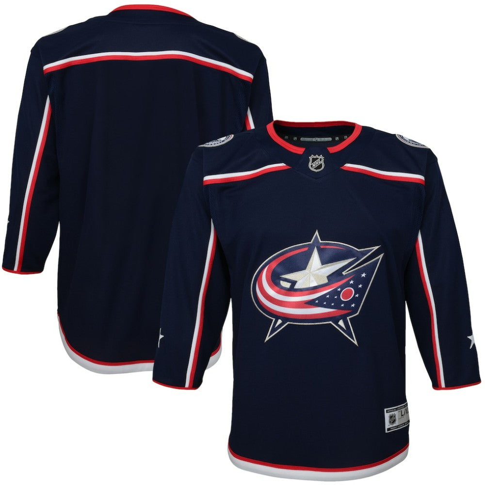 Columbus Blue Jackets Youth Home Premier Jersey -  NHL Jerseys