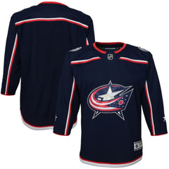 Columbus Blue Jackets Youth Home Premier Jersey -  NHL Jerseys