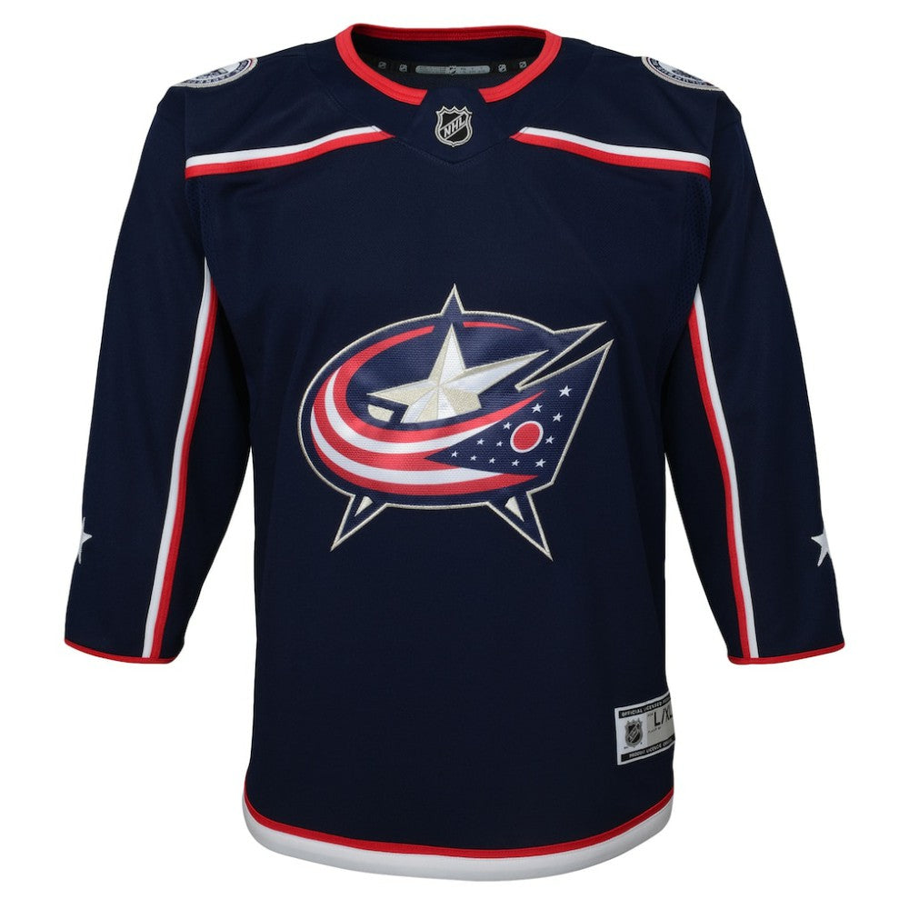 Columbus Blue Jackets Youth Home Premier Jersey -  NHL Jerseys