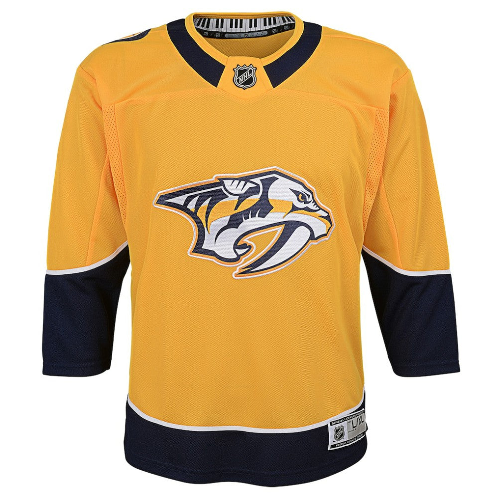 Nashville Predators Youth Home Premier Blank Jersey -  NHL Jerseys