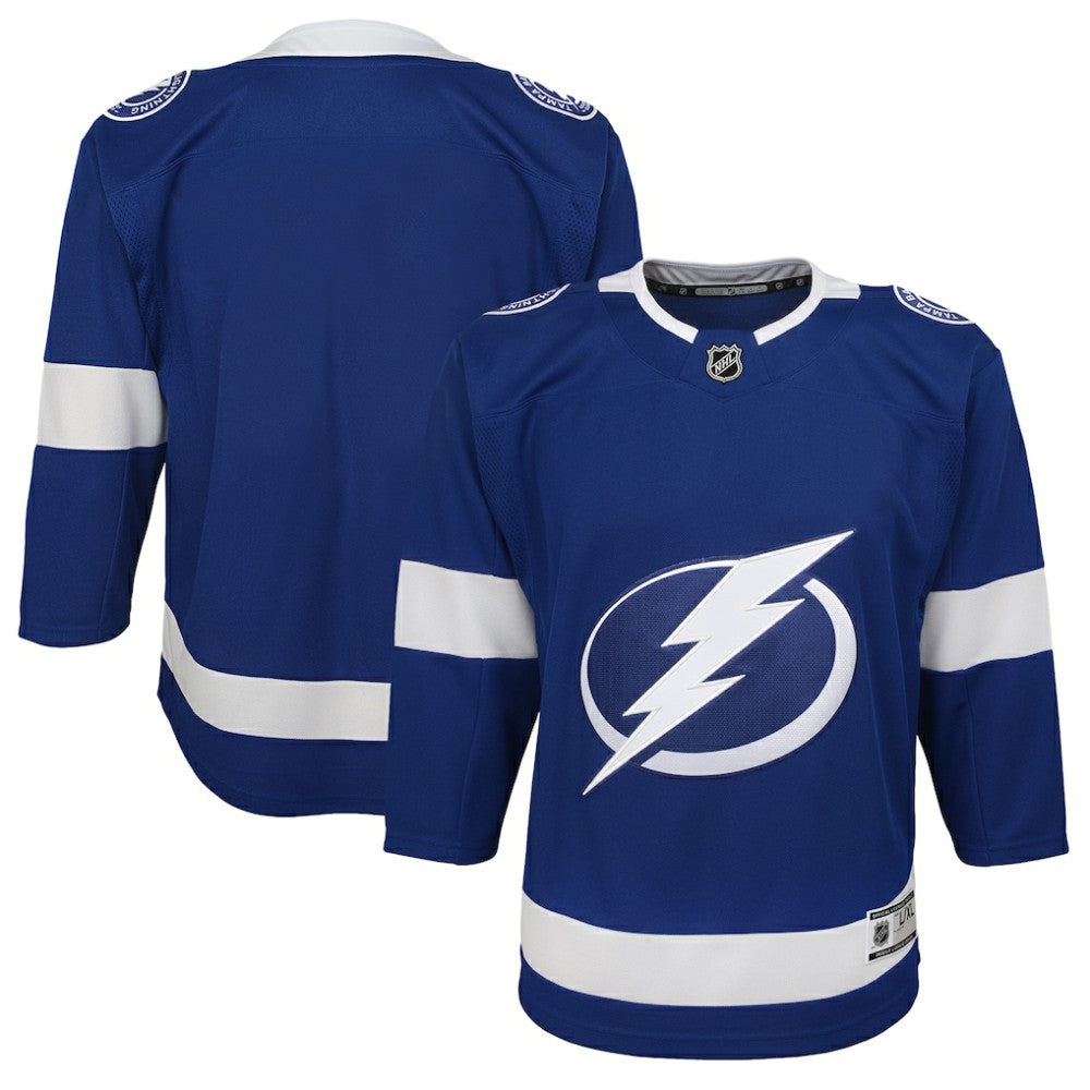 Tampa Bay Lightning Youth Home Blank Premier Jersey -  NHL Jerseys