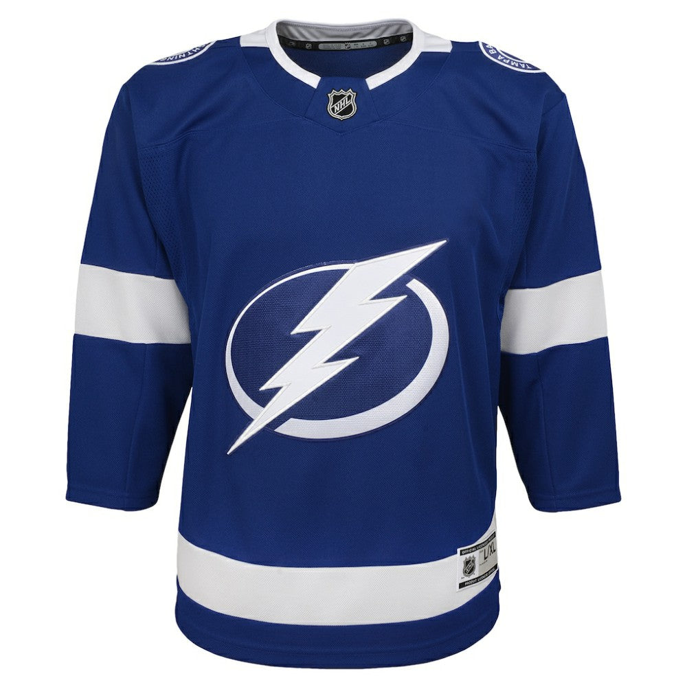 Tampa Bay Lightning Youth Home Blank Premier Jersey -  NHL Jerseys