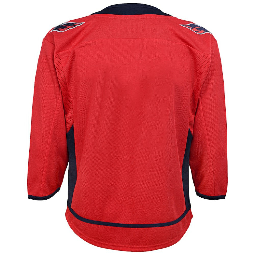 Washington Capitals Youth Home Blank Premier Jersey -  NHL Jerseys