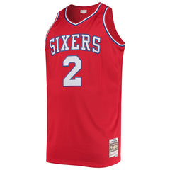 Red Moses Malone Philadelphia 76ers 1982/83 Big & Tall Hardwood Classics Swingman Jersey | NBA