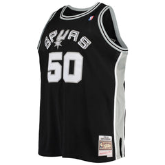Black David Robinson San Antonio Spurs 1998/99 Big & Tall Hardwood Classics Swingman Jersey | NBA
