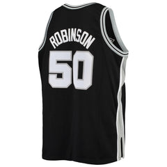 Black David Robinson San Antonio Spurs 1998/99 Big & Tall Hardwood Classics Swingman Jersey | NBA