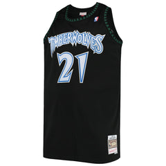 Black Kevin Garnett Minnesota Timberwolves 1997/98 Big & Tall Hardwood Classics Swingman Jersey | NBA