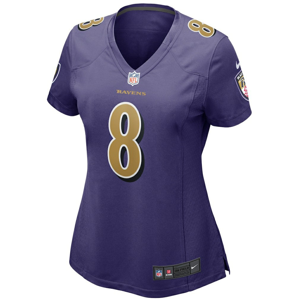 Baltimore Ravens Lamar Jackson  Women's Alternate Game Player Jersey | NFL New