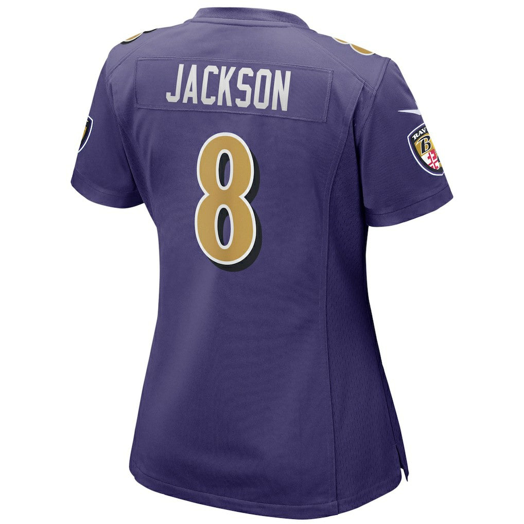 Baltimore Ravens Lamar Jackson  Women's Alternate Game Player Jersey | NFL New