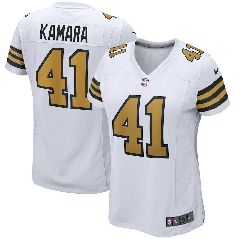 New Orleans Saints Alvin Kamara  Women's Alternate Game Player Jersey | NFL Near me