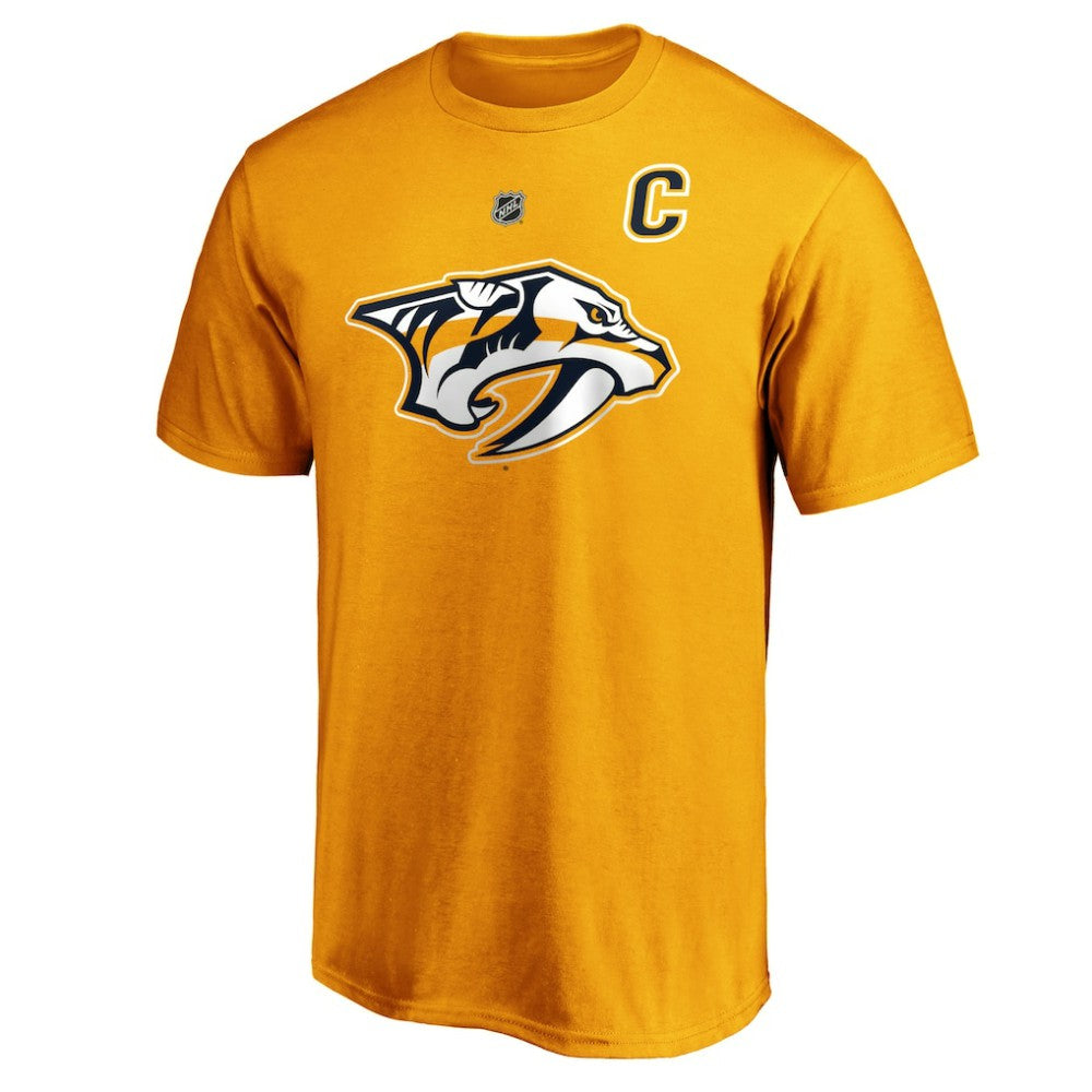 Roman Josi Nashville Predators Fanatics Authentic Stack Player Name & Number T-Shirt -  NHL T-shirts