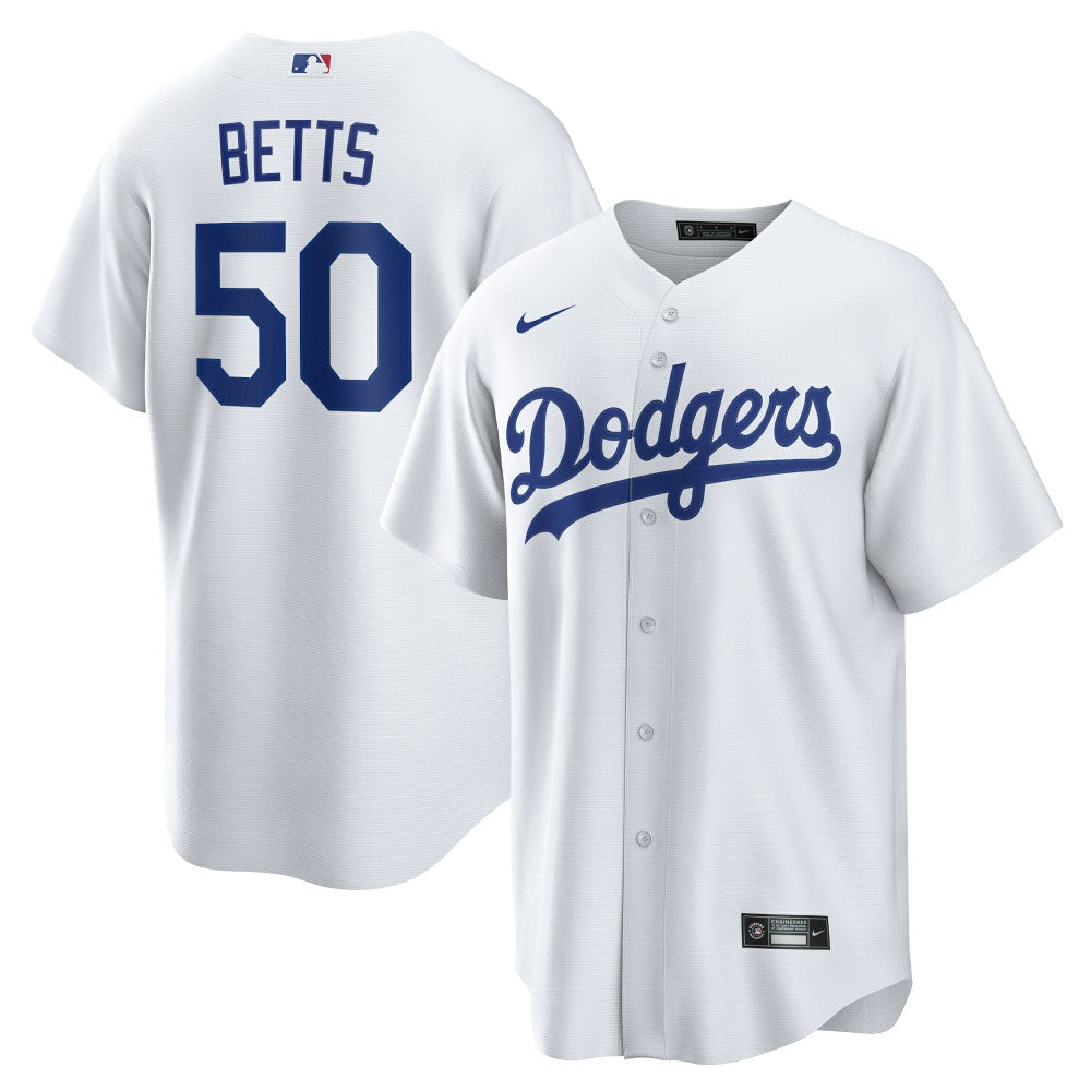 Mookie Betts Los Angeles Dodgers Nike Home Replica Player Name Jersey - MLB Jerseys