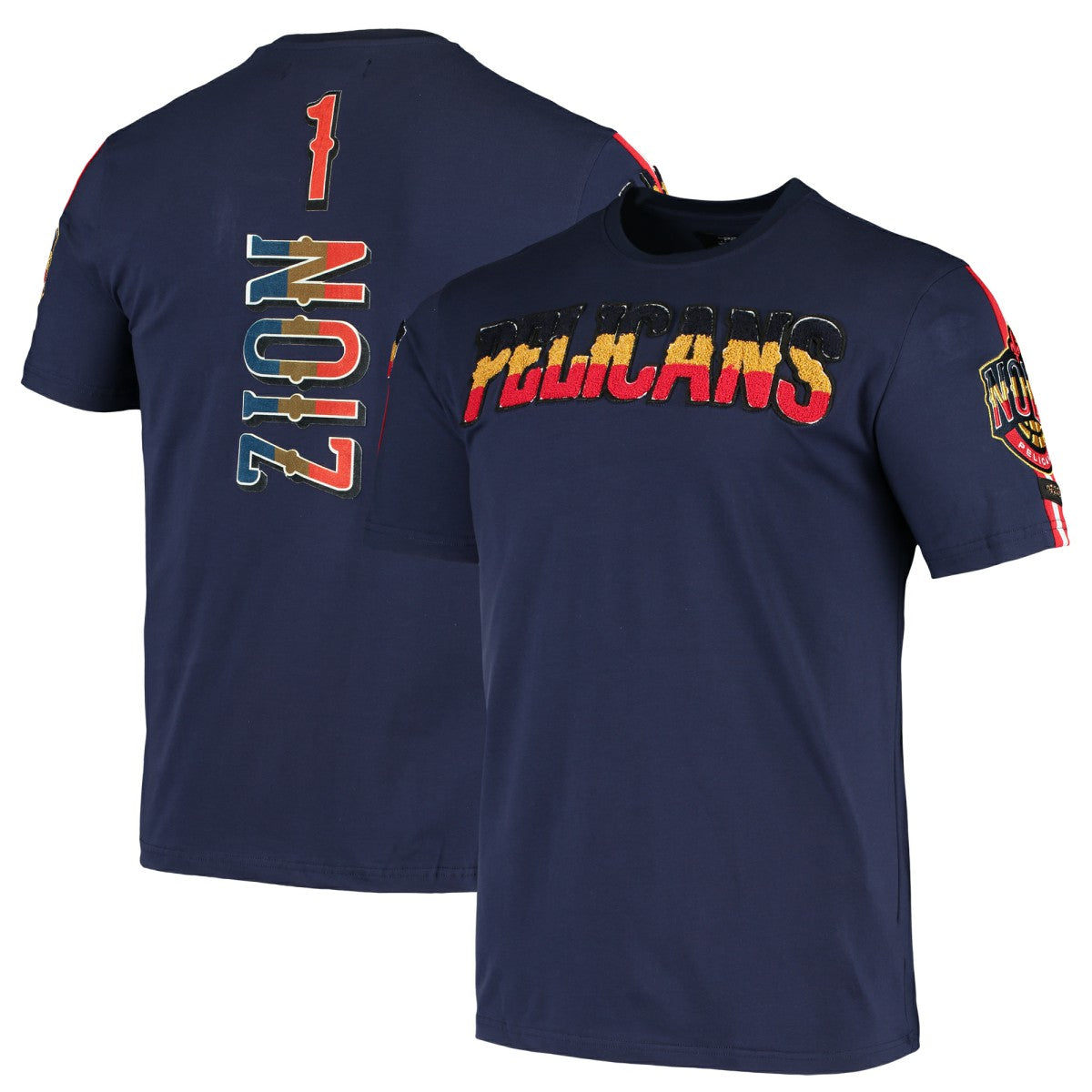 Navy Zion Williamson New Orleans Pelicans Pro Standard Player T-Shirt | NBA