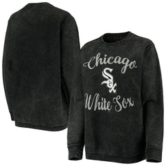 Chicago White Sox G-III 4Her by Carl Banks Women's Script Comfy Cord Pullover Sweatshirt - MLB Pullover