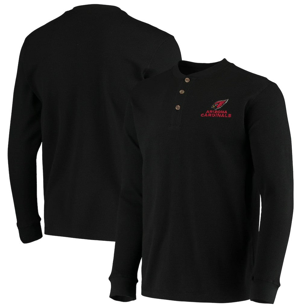Arizona Cardinals Dunbrooke Logo Maverick Thermal Henley Long Sleeve T-Shirt | NFL US