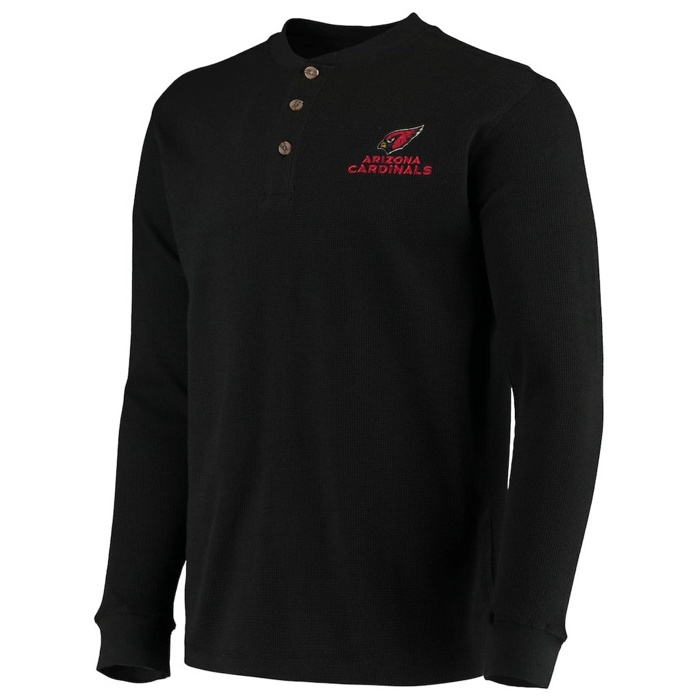 Arizona Cardinals Dunbrooke Logo Maverick Thermal Henley Long Sleeve T-Shirt | NFL US