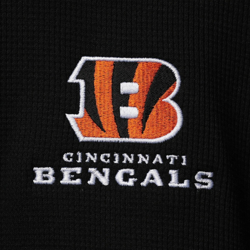 Cincinnati Bengals Dunbrooke Logo Maverick Thermal Henley Long Sleeve T-Shirt | NFL Hot