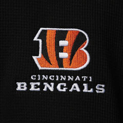 Cincinnati Bengals Dunbrooke Logo Maverick Thermal Henley Long Sleeve T-Shirt | NFL Hot