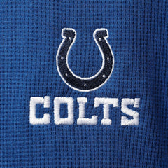 Indianapolis Colts Dunbrooke Logo Maverick Thermal Henley Long Sleeve T-Shirt | NFL New