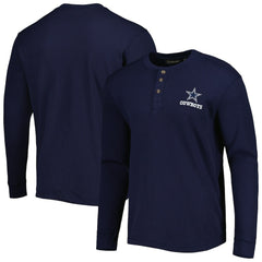 Dallas Cowboys Maverick Thermal Henley Long Sleeve T-Shirt | NFL New