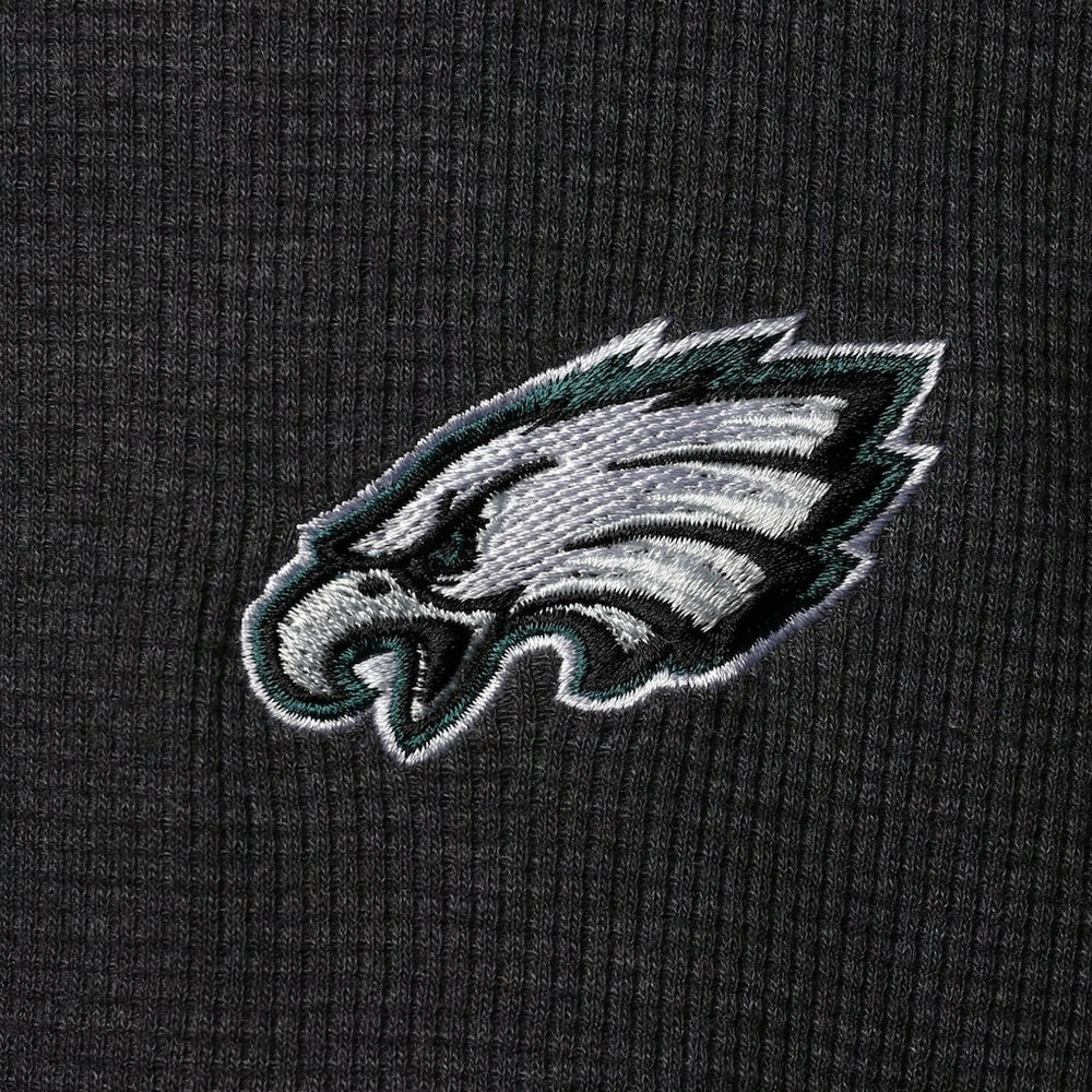 Philadelphia Eagles Dunbrooke Logo Maverick Thermal Henley Long Sleeve T-Shirt | NFL Hot