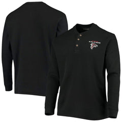 Atlanta Falcons Dunbrooke Logo Maverick Thermal Henley Long Sleeve T-Shirt | NFL Near me