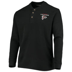 Atlanta Falcons Dunbrooke Logo Maverick Thermal Henley Long Sleeve T-Shirt | NFL Near me