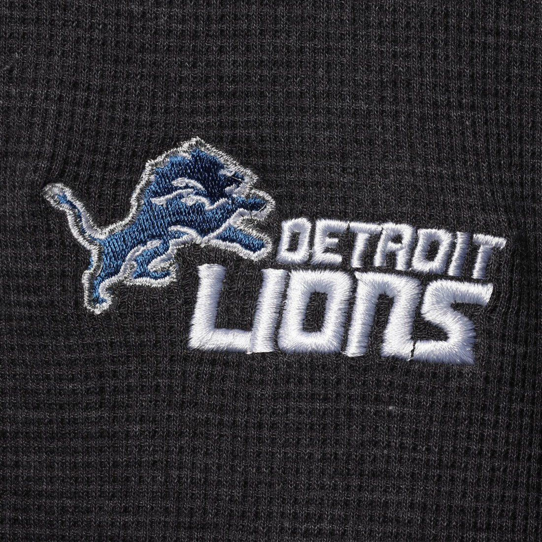 Detroit Lions Dunbrooke Logo Maverick Thermal Henley Long Sleeve T-Shirt | NFL Hot