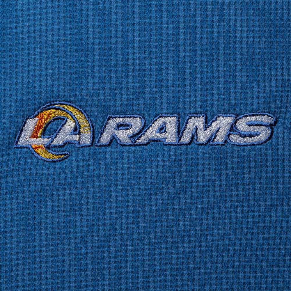 Los Angeles Rams Dunbrooke Logo Maverick Thermal Henley Long Sleeve T-Shirt | NFL Online