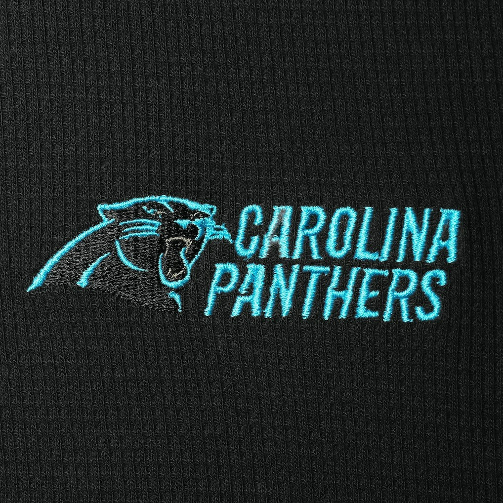 Carolina Panthers Dunbrooke Logo Maverick Thermal Henley Long Sleeve T-Shirt | NFL Discount