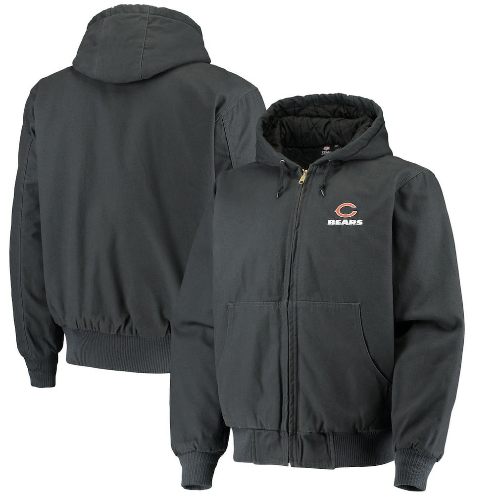 Chicago Bears Dunbrooke Dakota Cotton Canvas Hooded Jacket | NFL Online
