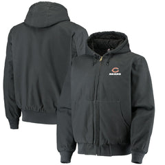 Chicago Bears Dunbrooke Dakota Cotton Canvas Hooded Jacket | NFL Online