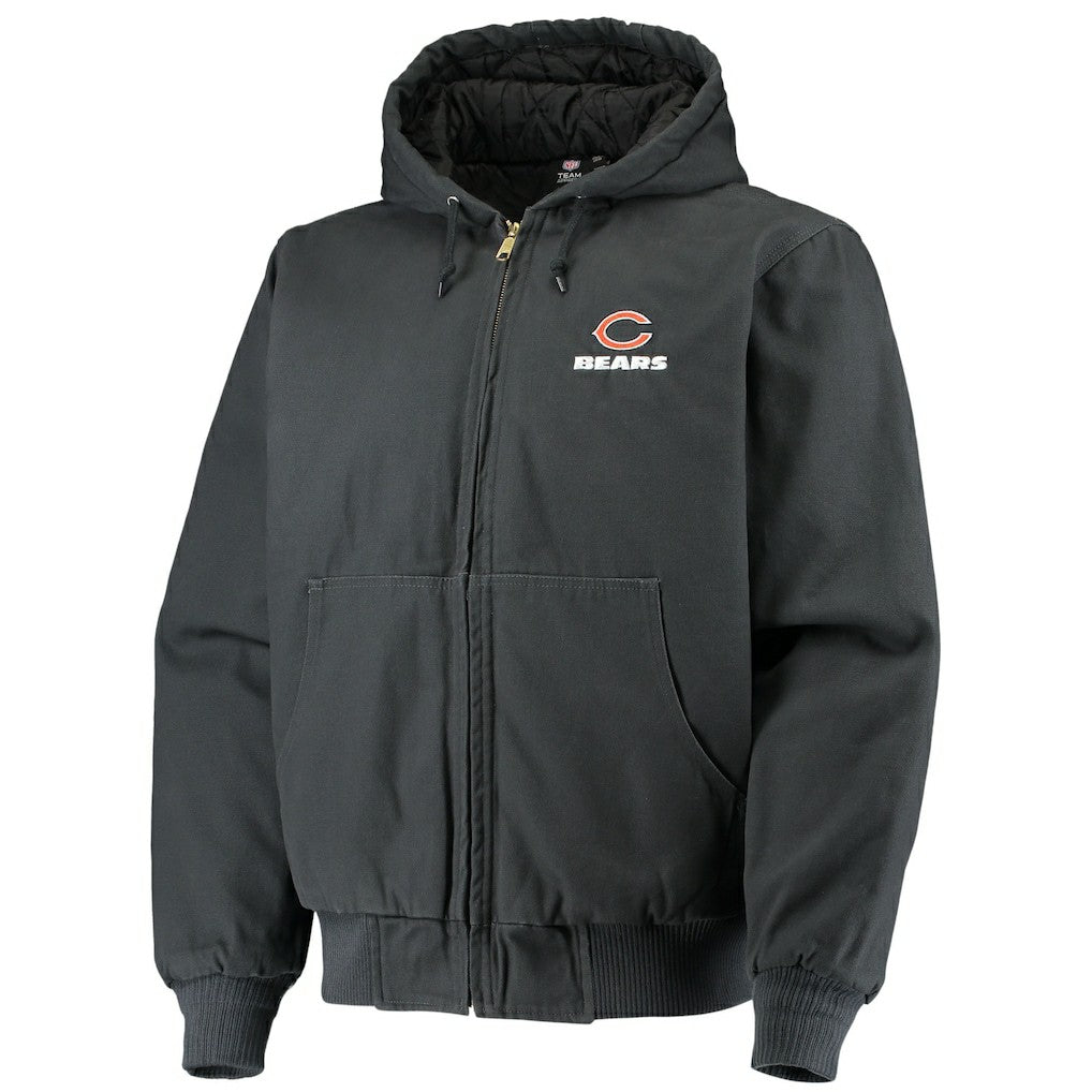 Chicago Bears Dunbrooke Dakota Cotton Canvas Hooded Jacket | NFL Online