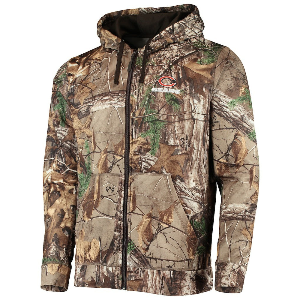 Chicago Bears Dunbrooke Trophy Tech Fleece Full-Zip Hoodie | NFL Discount