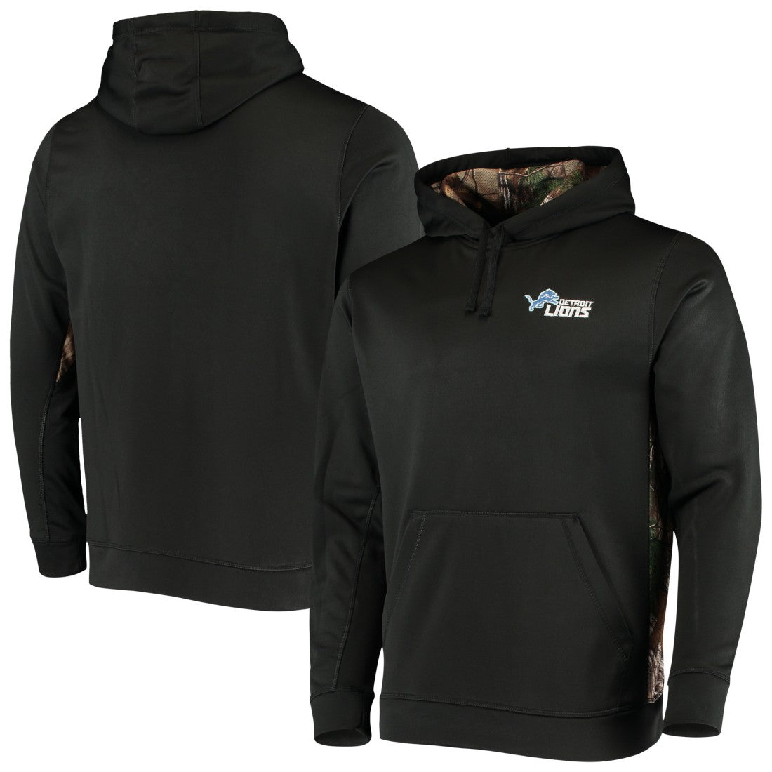 Detroit Lions Dunbrooke Logo Ranger Pullover Hoodie | NFL New