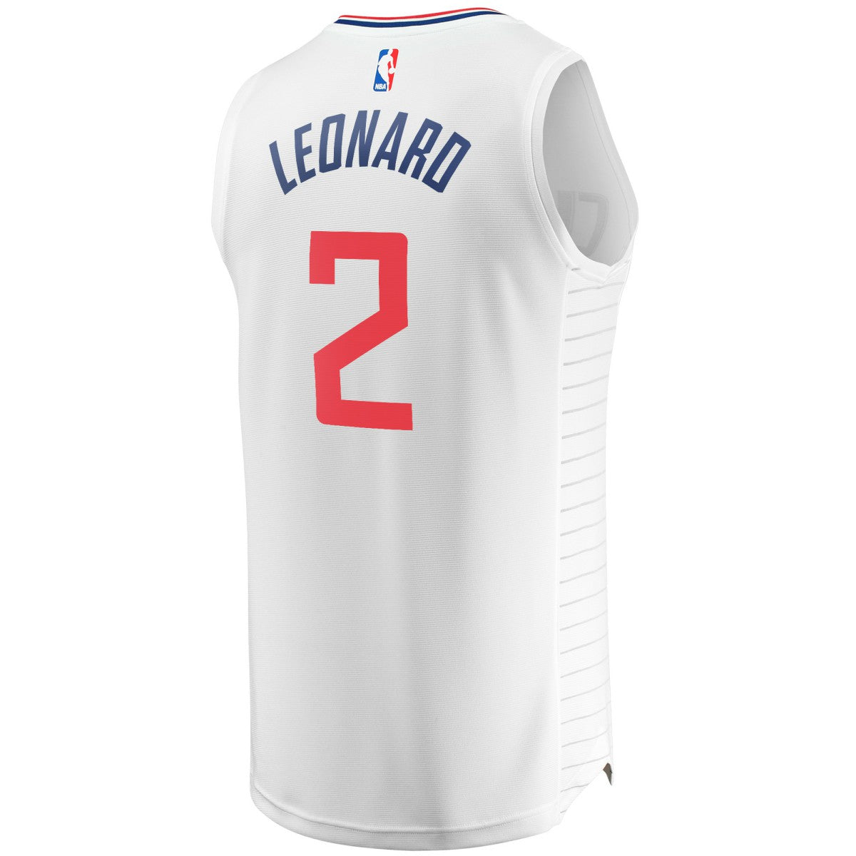 White Kawhi Leonard LA Clippers Youth 2020/21 Fast Break Player Jersey | NBA