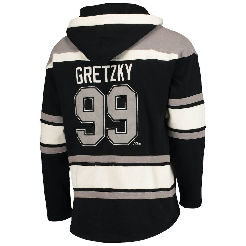 Wayne Gretzky Los Angeles Kings '47 Retired Player Name & Number Lacer Pullover Hoodie -  NHL Hoodies