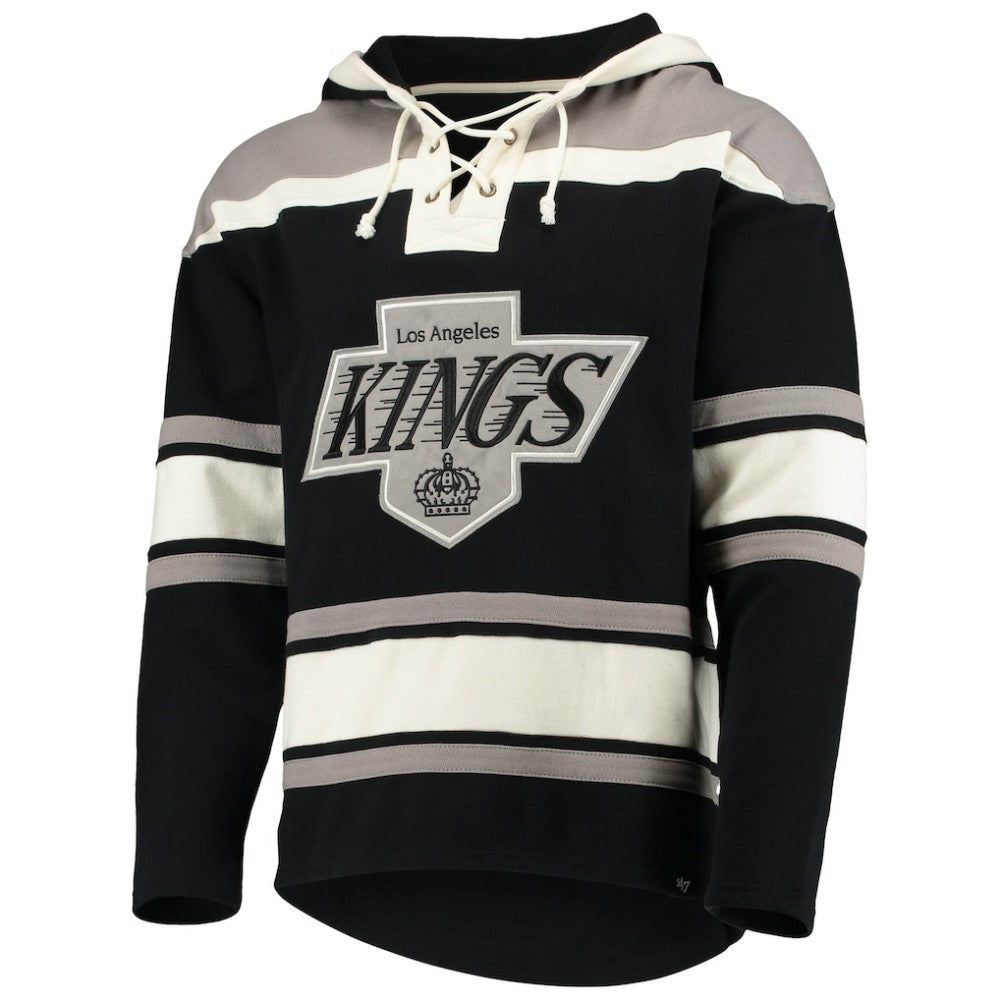 Luc Robitaille Los Angeles Kings '47 Retired Player Name & Number Lacer Pullover Hoodie -  NHL Hoodies
